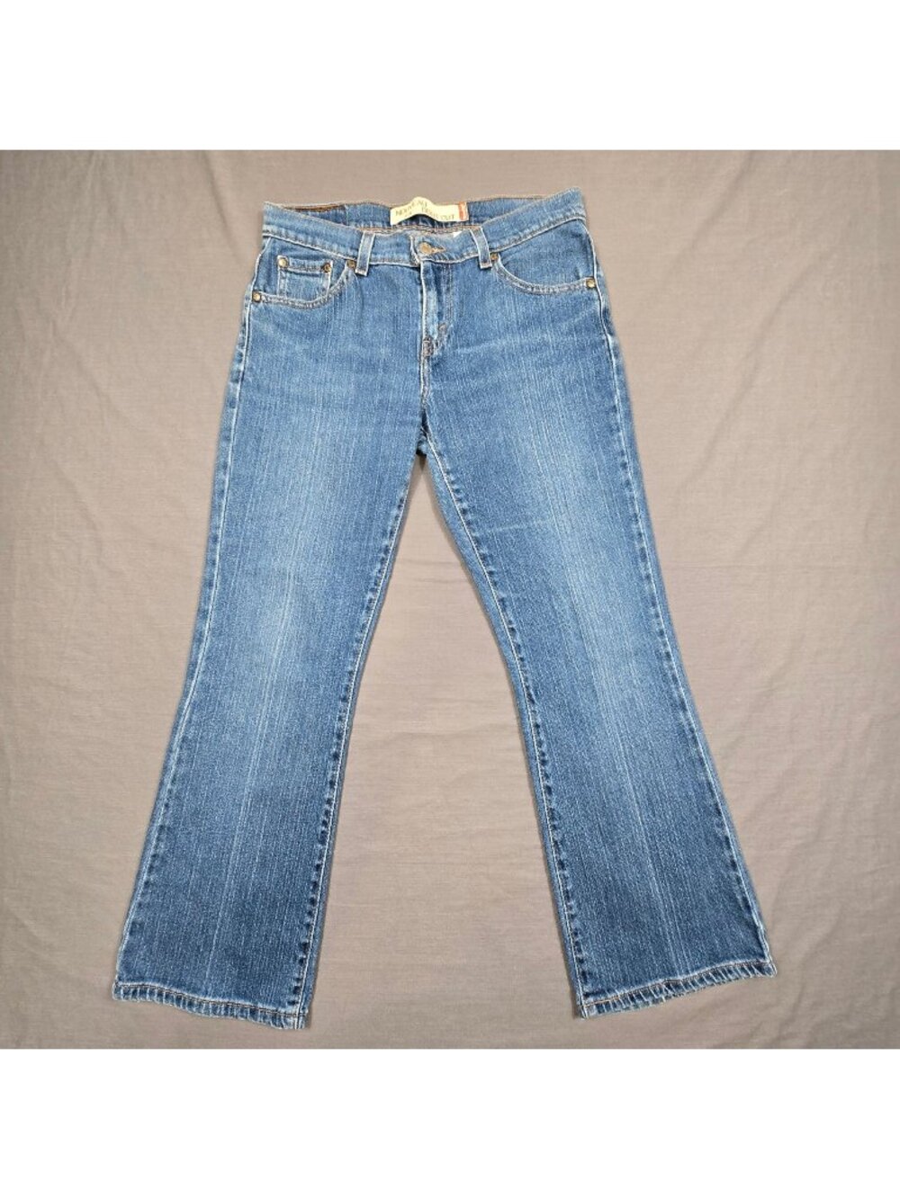 Levis 515 6S Womens Nouveau Boot Cut Jeans Blue Denim Stretch